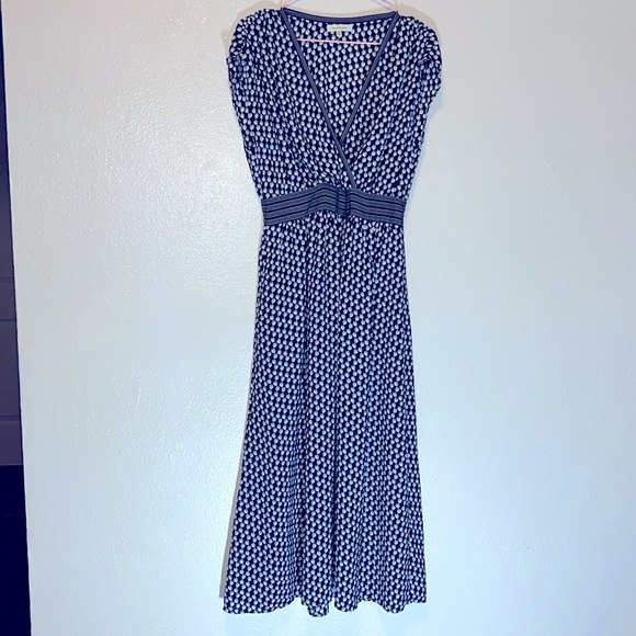 Max Studio Print MIDI Dress with All Over Tulip Pattern Women Size Small POCKETS - Picture 12 of 12